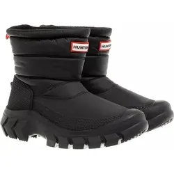 Hunter Winterboots Schwarz - Größe 37, rutschhemmende Sohle für sicheren Halt und stylischen Komfort