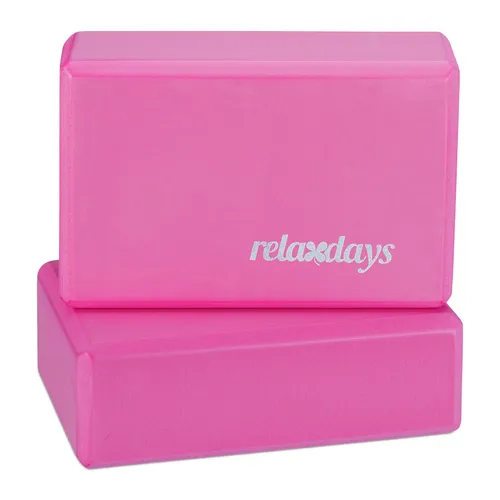 Yogablock Yogablöcke aus Schaumstoff - Rosa Yoga-Würfel - Yogablöcke aus weichem Schaumstoff, ideal zur Unterstützung bei Yoga-Übungen, leicht und handlich für optimale Flexibilität und Komfort.