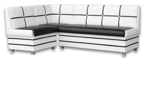 Rodnik Eckbank Korsika Maxi 213x142cm in schwarz von Rodnik