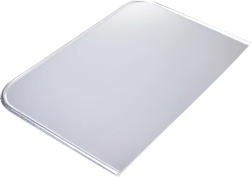 Aqbau® Ofen-Bodenblech Kaminöfen Bodenplatte Bodenschutz für Feuerstellen 40 x 60 cm I Verzinkt