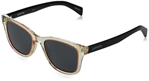 Levi's Unisex Lv 1002/s Sunglasses, 40G/IR Yellow, 53