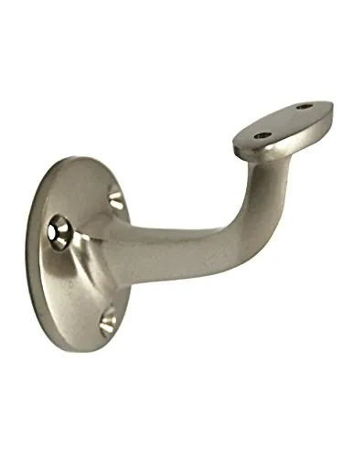 Handlaufhalter HLH 4560 Nickelmatt gerade Auflage Handlaufträger Stütze