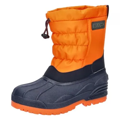 CMP Kids Hanki 3.0 Snow Boots arancio (C704) 37 - Wasserdichte Unisex-Winterschuhe für Kinder, ideal für Winteraktivitäten. Hoher Schnitt und warmes Kunstfellfutter bieten optimalen Schutz und Komfort bei Temperaturen bis -30°C.