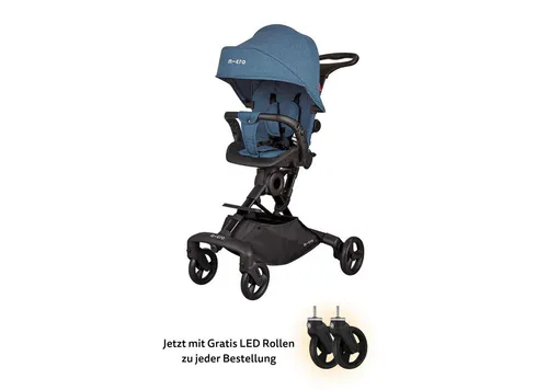 Micro Mobility micro trike 360 plus Kinderwagen - Kombikinderwagen & Sportwagen, 3-in-1 System mit 5-Punkt-Sicherheitsgurt, klappbar und leichtgewichtig, ideal für besondere Bedürfnisse und Reisen.