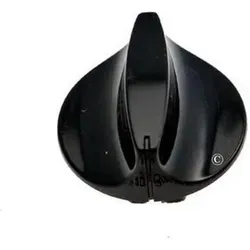Ersatzteil - Schaltknopf schwarz - De Dietrich thermor