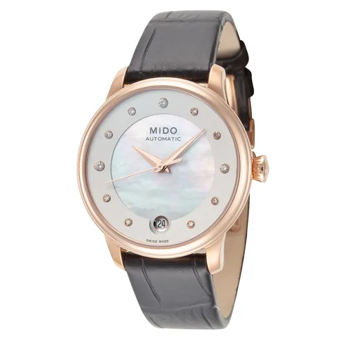 Mido Damen Baroncelli II 33Mm Automatik Uhr M0392073610600