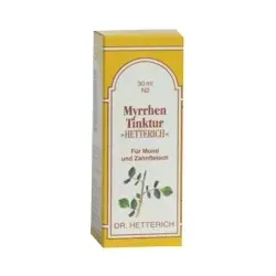 Myrrhentinktur Hetterich 30 ml - Arzneimittel zur Unterstützung der Mund- und Rachengesundheit, antibakteriell und entzündungshemmend, ideal für die natürliche Heilung.