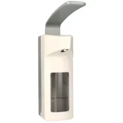 Work-Inn Desinfektionsmittelspender Sterilliumspender 500 ml - Praktischer Wand-Spender für Desinfektionsmittel, ideal für hygienische Anwendungen. Inklusive Befestigungsmaterial und Tropfschale.