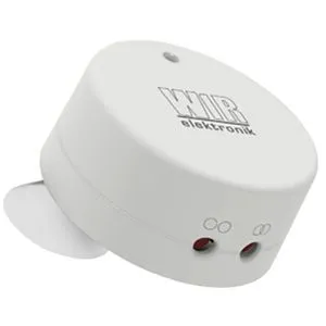 WIR-Elektronik Lichtsensor eSO410 Connect Funk - Bewegungsmelder mit Solarstromversorgung, individuell einstellbaren Helligkeitsgrenzwerten und einfacher Montage am Fenster für optimale Lichtsteuerung.