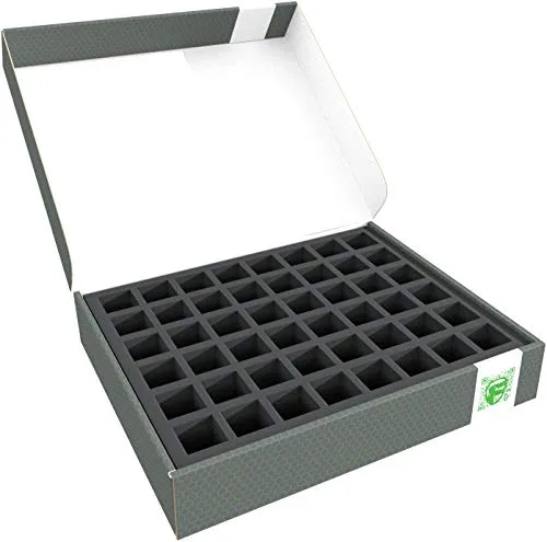 Produktbild Feldherr Lagerbox FSLB055 kompatibel mit 48 Christbaumkugeln/Weihnachtskugeln Durchmesser 30 mm