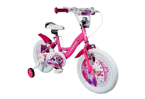 Berlin Bike 16 Zoll Kinderfahrrad Mädchenfahrrad - Rosa mit Stützrädern - Ideal für Einsteiger! Das 16 Zoll Kinderfahrrad mit Stützrädern fördert Sicherheit und Gleichgewicht. Robuste Bauweise, gute Sichtbarkeit durch Reflektoren und ein modernes Design machen es zum perfekten Begleiter für die ersten Fahrversuche.