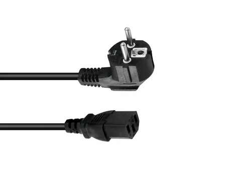 Produktbild OMNITRONIC Kaltgeräte Netzkabel 3x1,5 10m schwarz