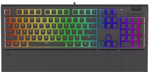 ENDORFY Omnis Pudding Kailh Blue RGB - Gaming-Tastatur mit ARGB-Beleuchtung und langlebigen Kailh Blue Schaltern für präzise Eingaben, ideal für E-Sport-Enthusiasten.
