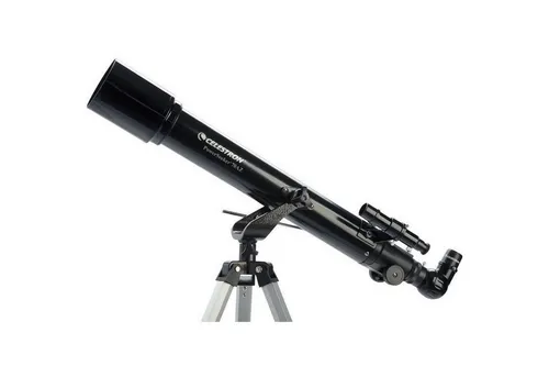 Celestron Teleskop AC 70/700 Powerseeker 70 AZ - Einsteiger Teleskop mit hervorragendem Preis-Leistungs-Verhältnis, ideal für Astronomie-Neulinge. Entdecken Sie den Mond, Jupiter und viele Deep Sky Objekte mit Leichtigkeit!