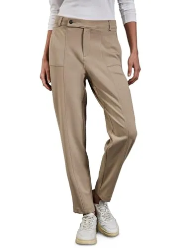 Street One Damen Hose im Casual Fit in beige von Street One