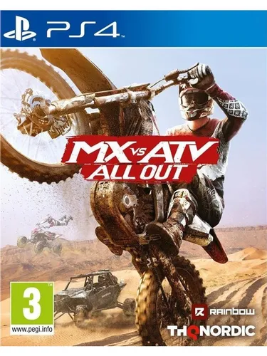 THQ MX vs ATV: All Out - Sony PlayStation 4 - Rennspiel - PEGI 3 9120080071507