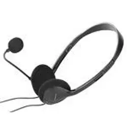 Stereo Headset, ultraleicht mit Lautstärkeregler (36651) - Schwarz