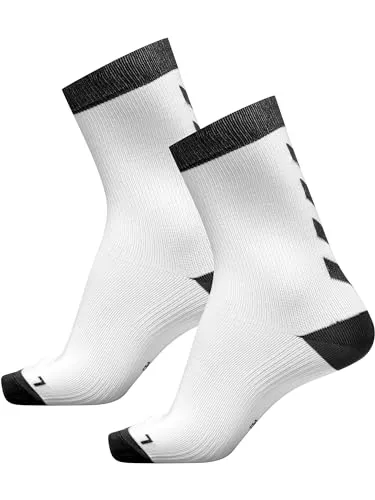 hummel Element Indoor Sport Sock 2, Weiß/Schwarz, 27/30 in weiß von hummel
