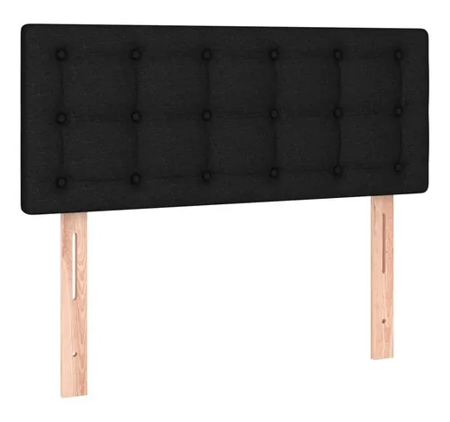 vidaXL Kopfteil Schwarz 80x5x78/88 cm von vidaXL