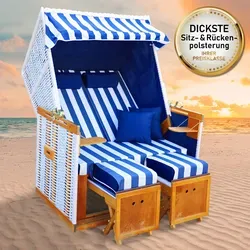BRAST® Strandkorb Norderney Deluxe für 2 Personen von BRAST