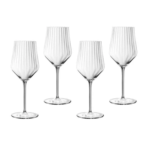 Nachtmann Aperitivo Universalglas 490 ml 4er Set - Rotweingläser aus Kristallglas, spülmaschinenfest und ideal für alle Getränkearten – perfekt für jeden Anlass.