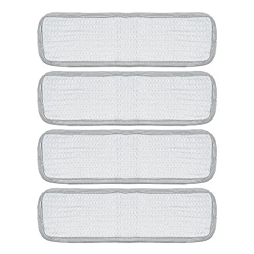 Polti paeu0281 Kit 4 Reinigungstücher für Böden für Vaporetto