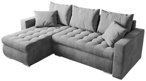 BROMARKT L-Form Sofa mit Schlaffunktion von BroMARKT
