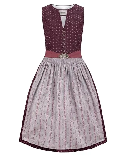Stockerpoint Damen Dirndl Heidi I Größe 32-48 in rot von Heimatgwand