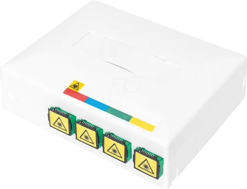 DIGI DN-931094 - FTTH Gehäuse mit 4x SC/APC SX Adapter