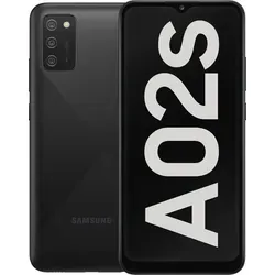 Samsung Galaxy A02s 32GB Black - Smartphone mit Triple-Kamera - Handys ohne Vertrag: 6,5 Zoll HD+-Display, 13MP Triple-Kamera für beeindruckende Fotos und 32GB Speicher, erweiterbar auf bis zu 1TB - ideal für Entertainment und Fotografie.