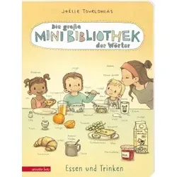 Die große Mini-Bibliothek der Wörter - Essen und Trinken (Die Mini-Bibliothek der Wörter, Bd.)