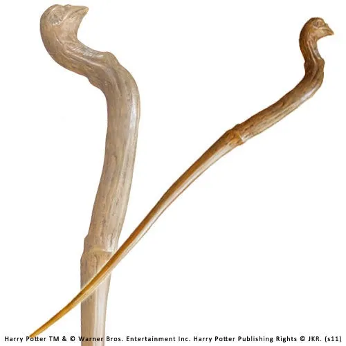 Viktor Krum Character Wand - Harry Potter - Nachbildungen & Requisiten, authentische 14in (35cm) Nachbildung der Zauberstab von Viktor Krum, ideal für Harry Potter Fans und Sammler.