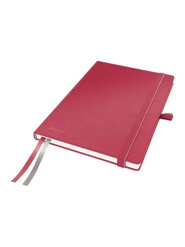 Leitz Complete Notizbuch A5 kariert mit festem Einband Rot