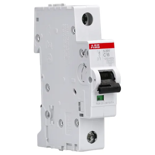 Produktbild ABB LS-Schalter Sicherungsautomat S201-C16 1-polig 16A Leitungschutzschalter