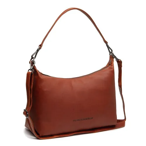 The Chesterfield Brand Schultertasche Skara aus Leder - Elegante Schultertasche aus feinstem Leder mit praktischen Reißverschlussfächern, ideal für stilbewusste Damen. Inklusive abnehmbarem Umhängeriemen für flexible Tragemöglichkeiten.