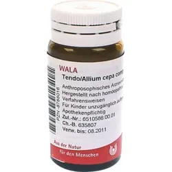 Tendo/Allium Cepa Comp 20 G - Homöopathisches Arzneimittel zur Unterstützung der Regeneration bei entzündlichen Veränderungen des Bewegungsapparates, ideal bei Sehnenscheidenentzündung und Tennisellenbogen.