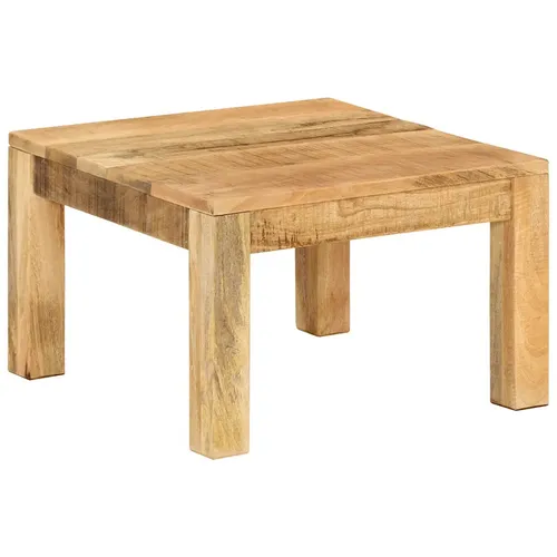 furnicato Couchtisch 55x55x35 cm aus massivem Holz - Hochwertiger Couchtisch im Landhaus-Stil, gefertigt aus massivem Hartholz für hohe Belastbarkeit und Langlebigkeit. Ideal für stilvolle Wohnzimmer.