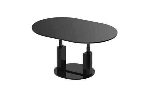 designimpex Hochglanz Couchtisch HEM-111 ausziehbar und höhenverstellbar - Stylischer Hochglanz Couchtisch, der sich von 100 cm auf 148 cm verlängern lässt. Höhenverstellbar von 54 bis 74 cm, ideal für jeden Anlass. Perfekte Kombination aus Funktionalität und modernem Design.