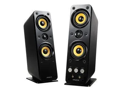 Creative GigaWorks T40 Series II - Hi-Fi 2.0 Lautsprechersystem mit BasXPort Technologie für dynamischen Bass, ideal für PC und MP3-Player, schwarz