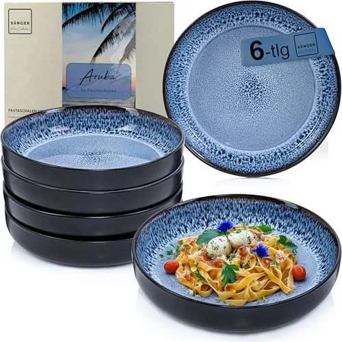 Sänger Aruba Steingut Pastaschalen Set 6 tlg von Sänger