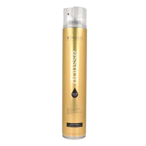 Quaste Dousse Arganöl Extra-Starkes Haarspray 750Ml - Extra-starkes Haarspray für langanhaltenden Halt und glänzendes Haar. Ideal für kreative Stylings und besonderen Anlässe. Perfekt für Damen, die Wert auf Qualität legen.