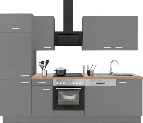 OPTIFIT Küchenzeile Parma, mit E-Geräten, Breite 270 cm