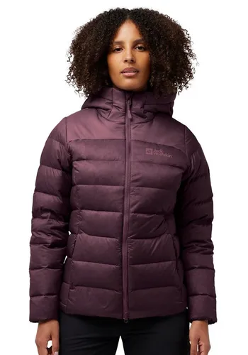 Jack Wolfskin Nebelhorn Down Hoody W RDS in lila von Jack Wolfskin
