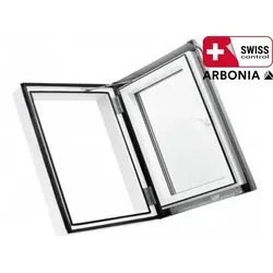 Skylight PREMIUM LOFT Dachausstieg von Arbonia - Dachfenster für Warmdächer mit seitlichem Ausstieg, inklusive Sicherheitsmechanismus für sicheren Zugang. Jetzt 1x gratis Sonnenschutzrollo bei Kauf von 4x Skylight!