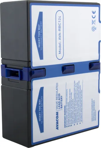 AVACOM Ersatz für RBC124 - UPS Batterie - Sonstige Stromversorgung, kompatibel mit APC-Modellen, bietet zuverlässige Stromversorgung und schützt Ihre Geräte vor Ausfällen.