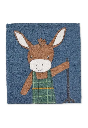 Sterntaler® Badetücher Sterntaler® Badetuch 100 x 100 cm ESEL Emmilius, 100 % Baumwolle (1-St), Badetuch 100x100 cm aus weichem Frottee mit Esel Emmilius Druck