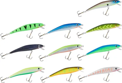 Balzer Matze Koch Wobbler UV Booster 7cm 7g Barschwobbler, Farbe:Night Crawler