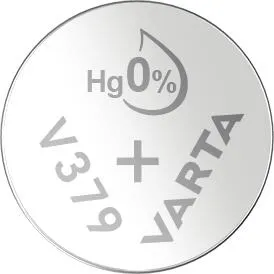 Varta 379 Uhrenbatterie - 1.55V Lithium-Batterie für Fernbedienungen und Fitnessgeräte, hohe Leistung und zuverlässige Stromversorgung für moderne Elektronik