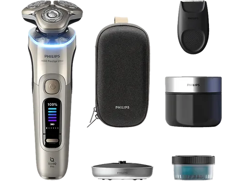 PHILIPS XP9403/31 Elektrorasierer i9000 Prestige Ultra Weiß-Gold