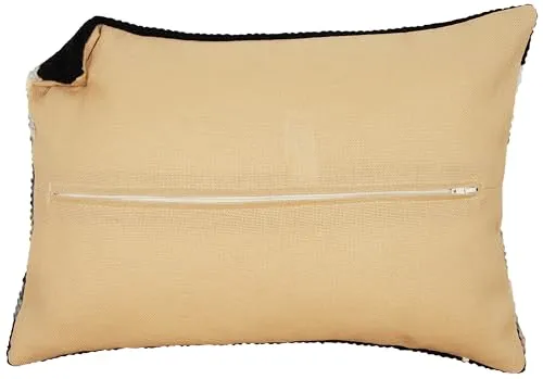 Vervaco Reißverschluss BEIGE Kissenrückseite Handarbeit Zubehör Basteln Erwachsene ca. 45 x 35 cm Nähen DIY Sticken Kreuzstich Kissenbezug Kreatives Handwerk Nähzubehör Stoff Kissenrücken, Baumwolle